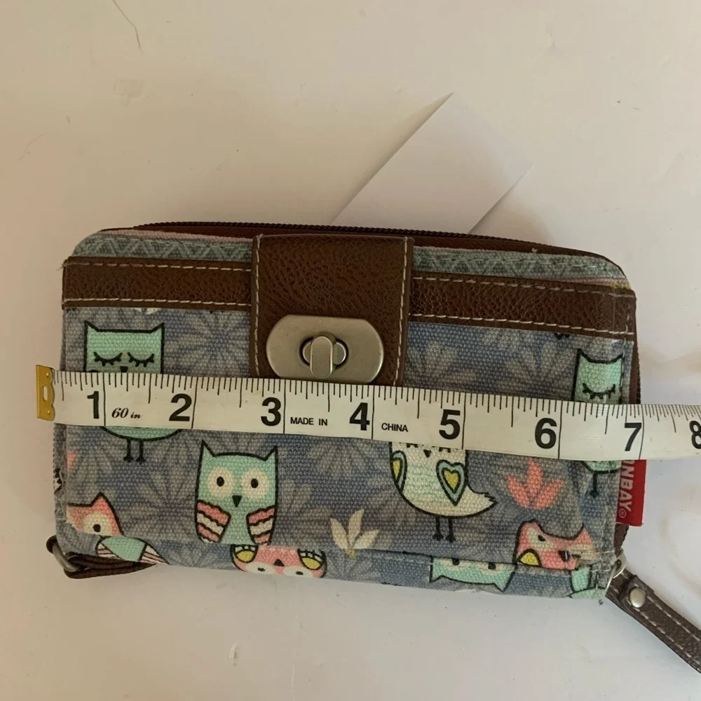UNION BAY “OWL” WALLET / WRISTLET - Picture 4 of 5